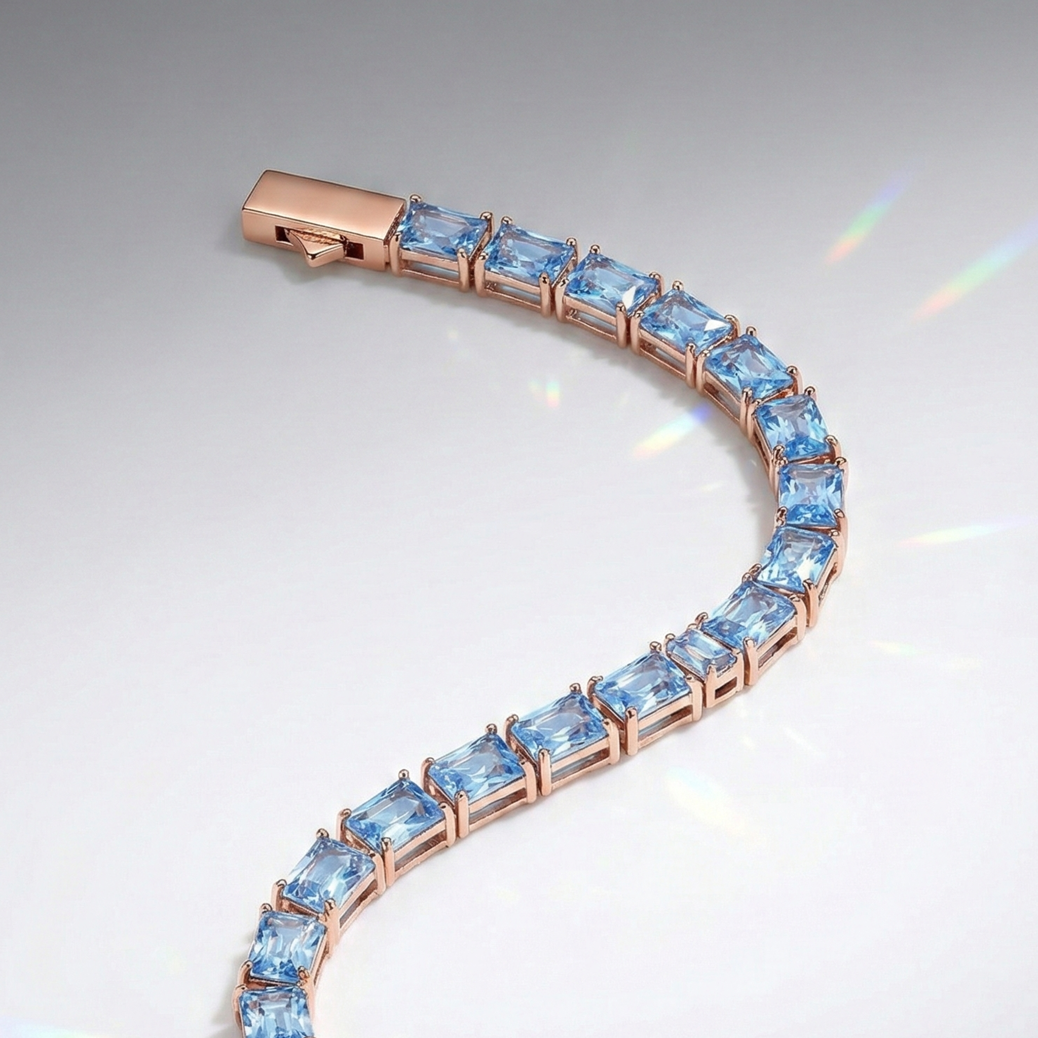 Bespoke 925 Silver Tennis Bracelet