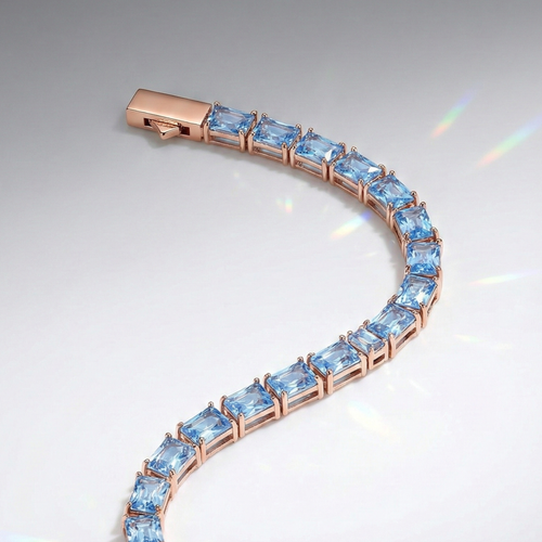 Bespoke 925 Silver Tennis Bracelet