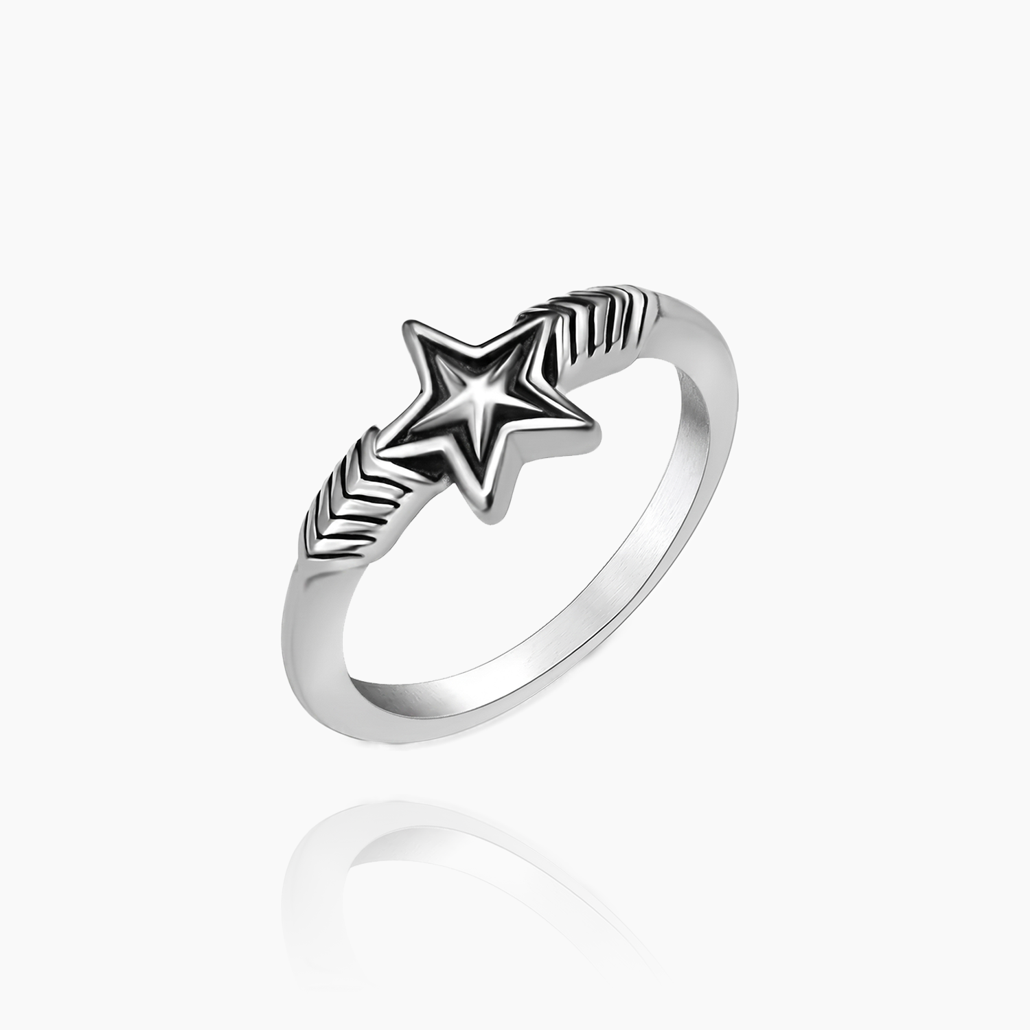 Five Point Star Ring