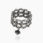 Woven Gemstone Ring